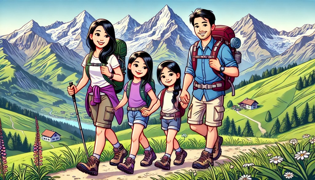 “Family Hiking Adventures in the Swiss Alps: Making It Fun and Easy for&nbsp;Kids”