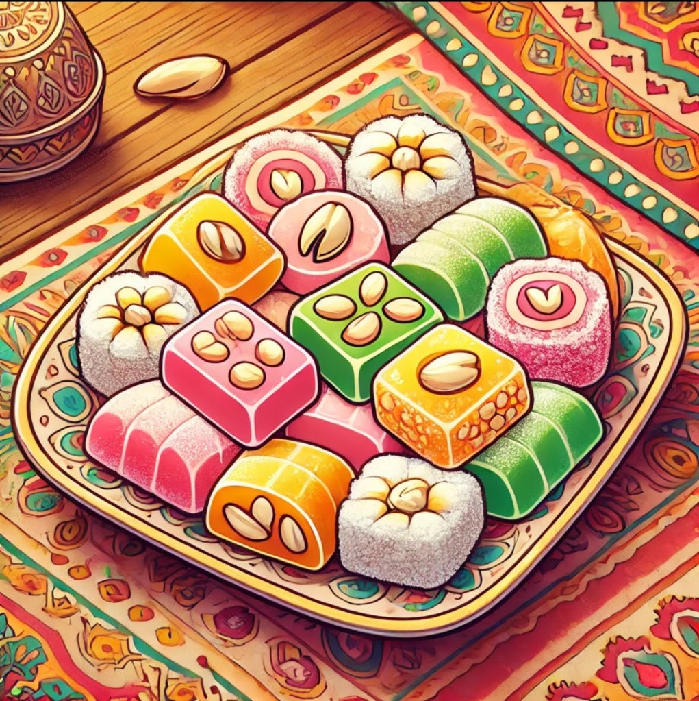 Turkish Delight Is Like a Candy Rainbow