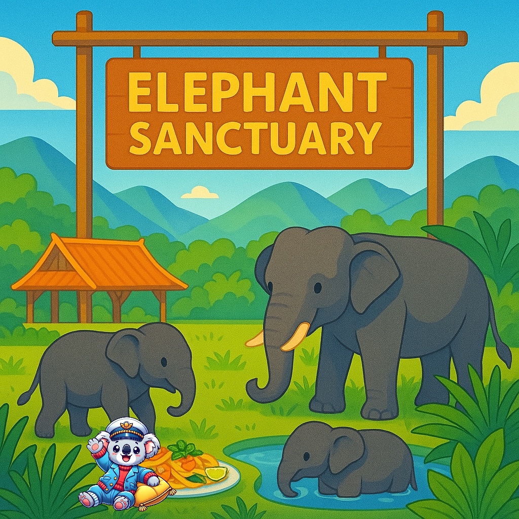 Elephant Sanctuaries (Chiang Mai) - Captain PillowBelly 